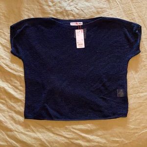 NWT Ines de la Fressange x Uniqlo Open Knit Sweater